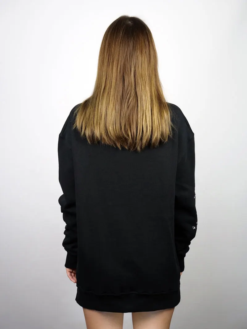 Black 'Definition' Classic Sweatshirt
