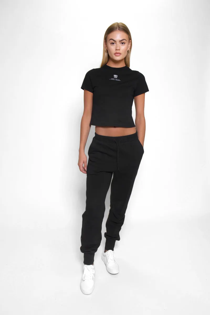 Black Classic Sweatpants