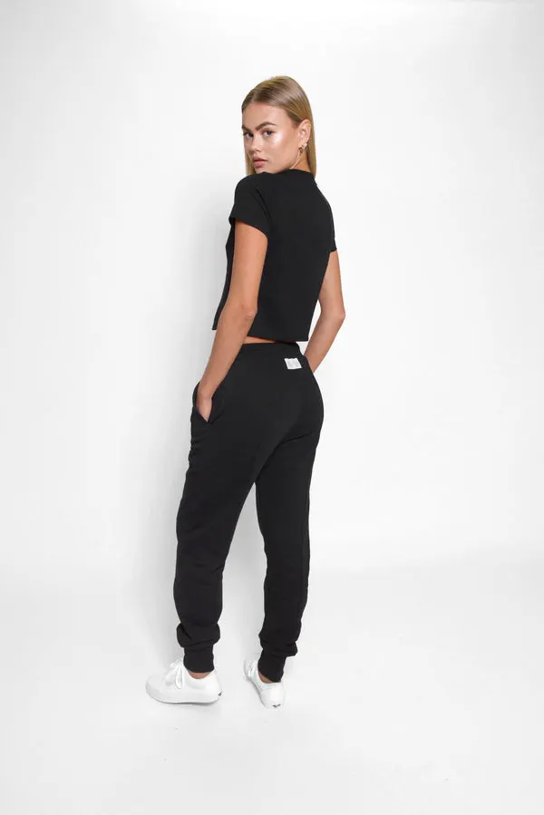 Black Classic Sweatpants