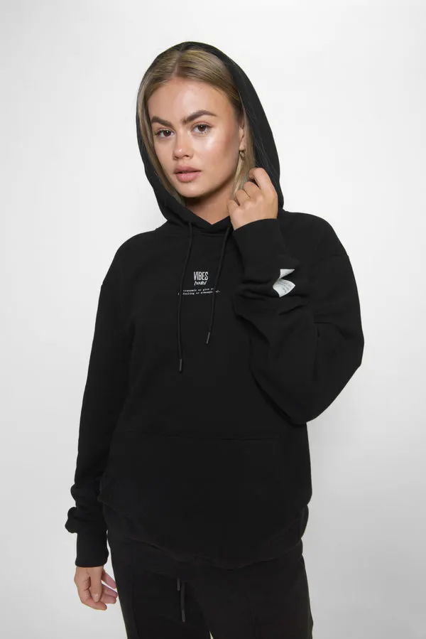 Black 'Definition' Classic Hoodie