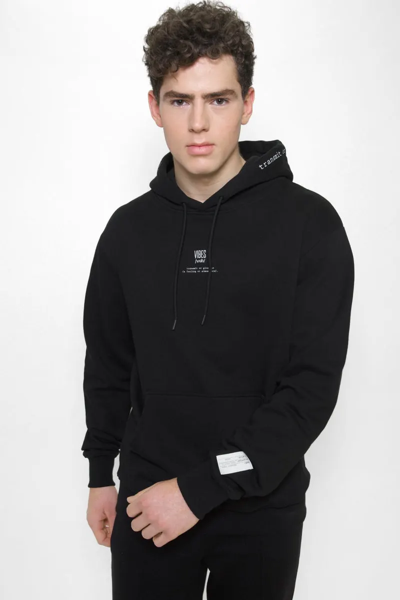 Black 'Definition' Classic Hoodie