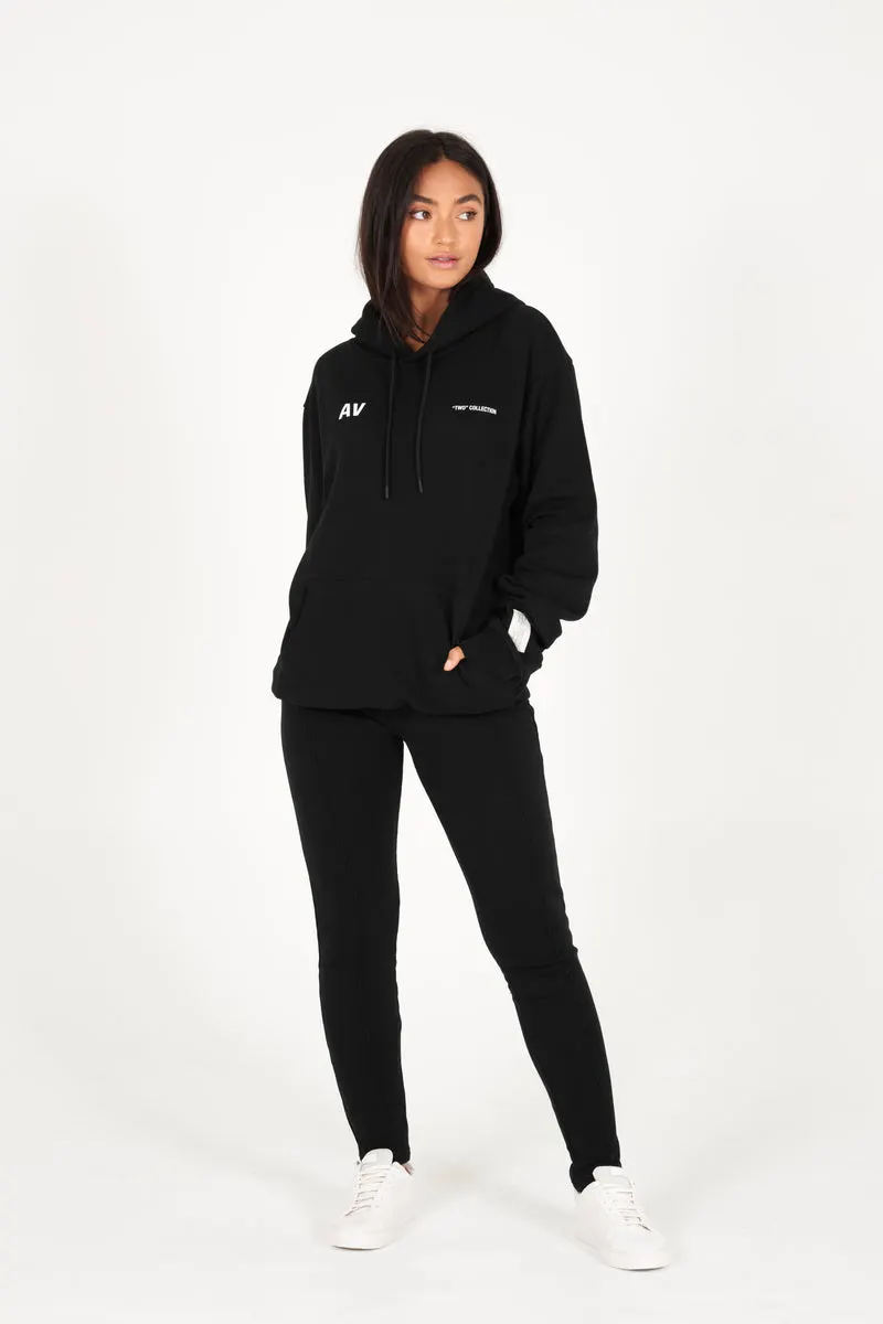 Black Organic Hoodie