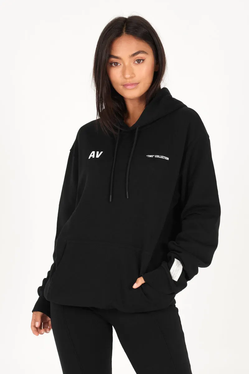 Black Organic Hoodie