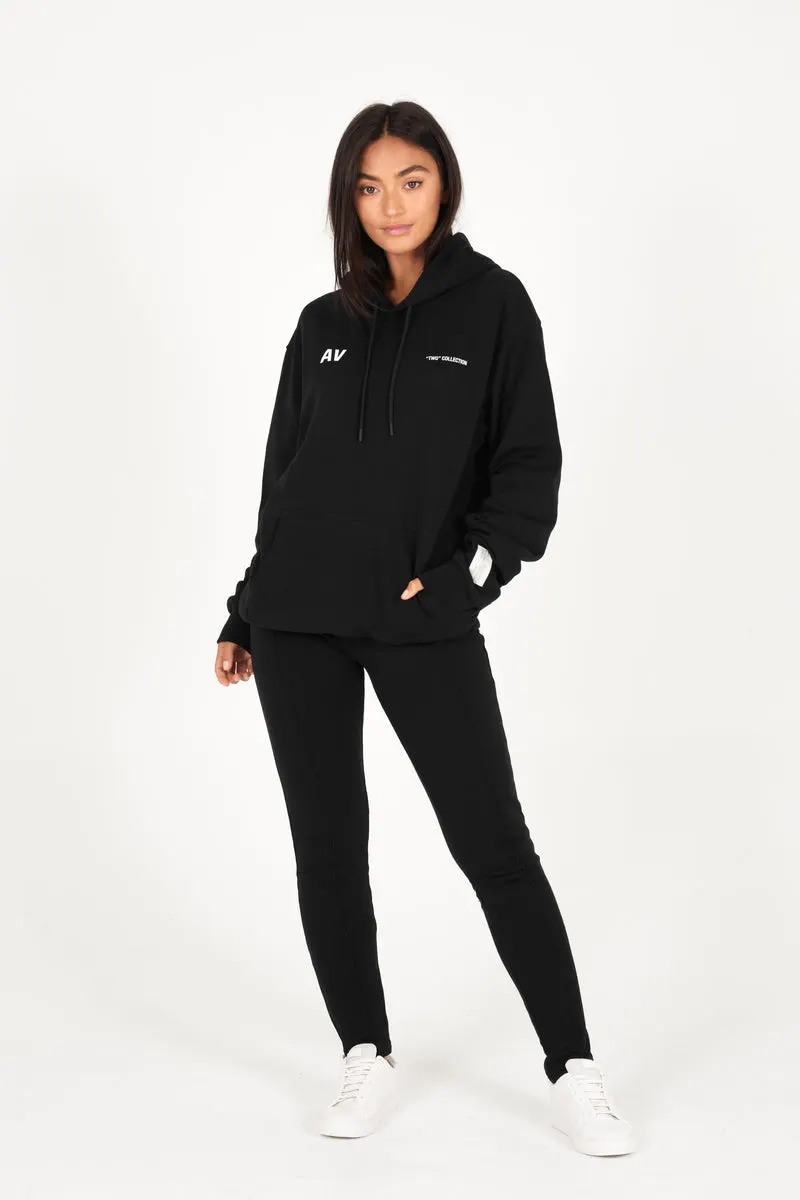 Black Organic Hoodie