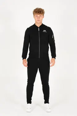 Black Organic Bomber
