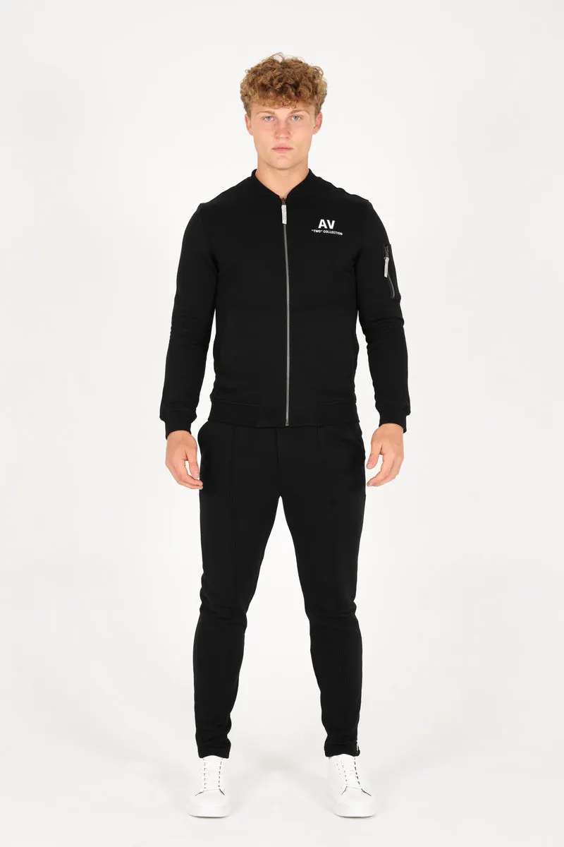 Black Organic Bomber