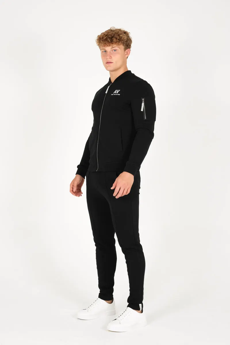 Black Organic Bomber
