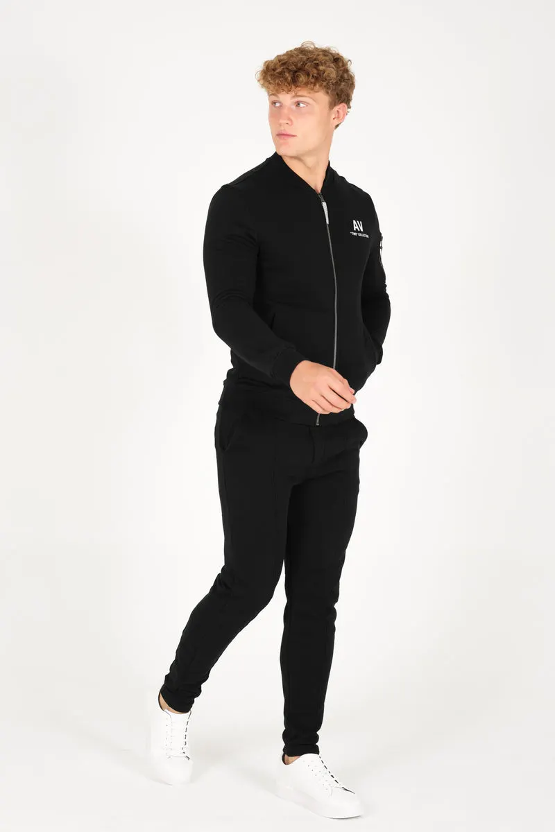 Black Organic Bomber