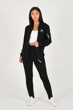 Black Organic Bomber