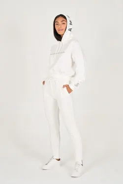 Off-White Organic Cropped Hoodie