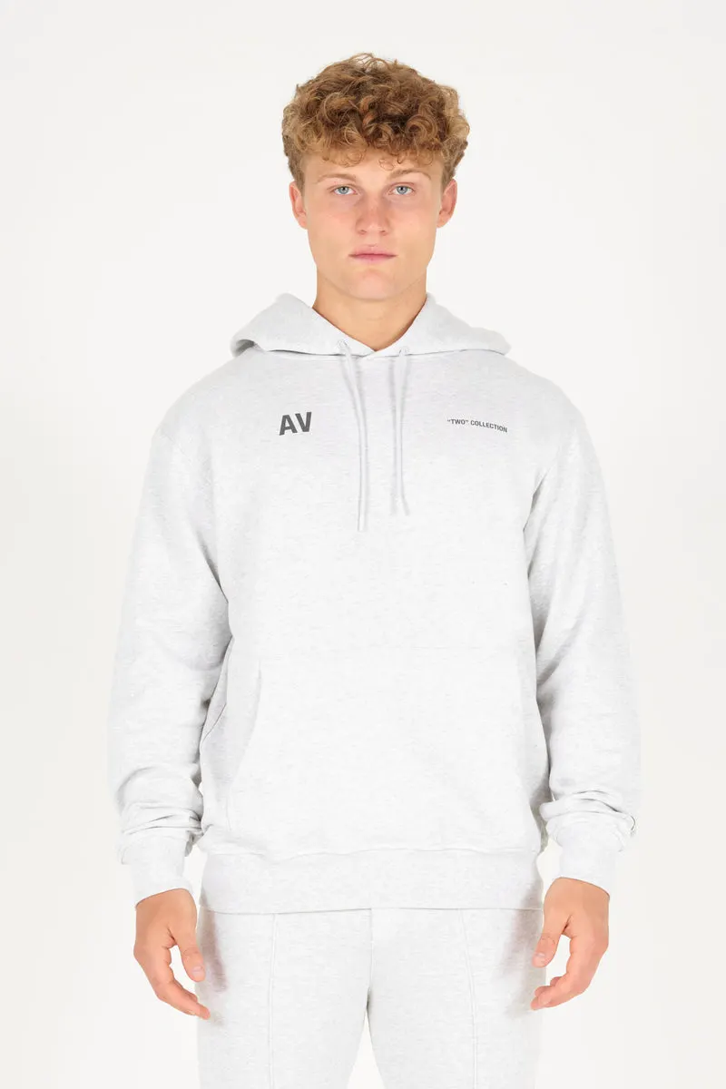 Grey Melange Organic Hoodie