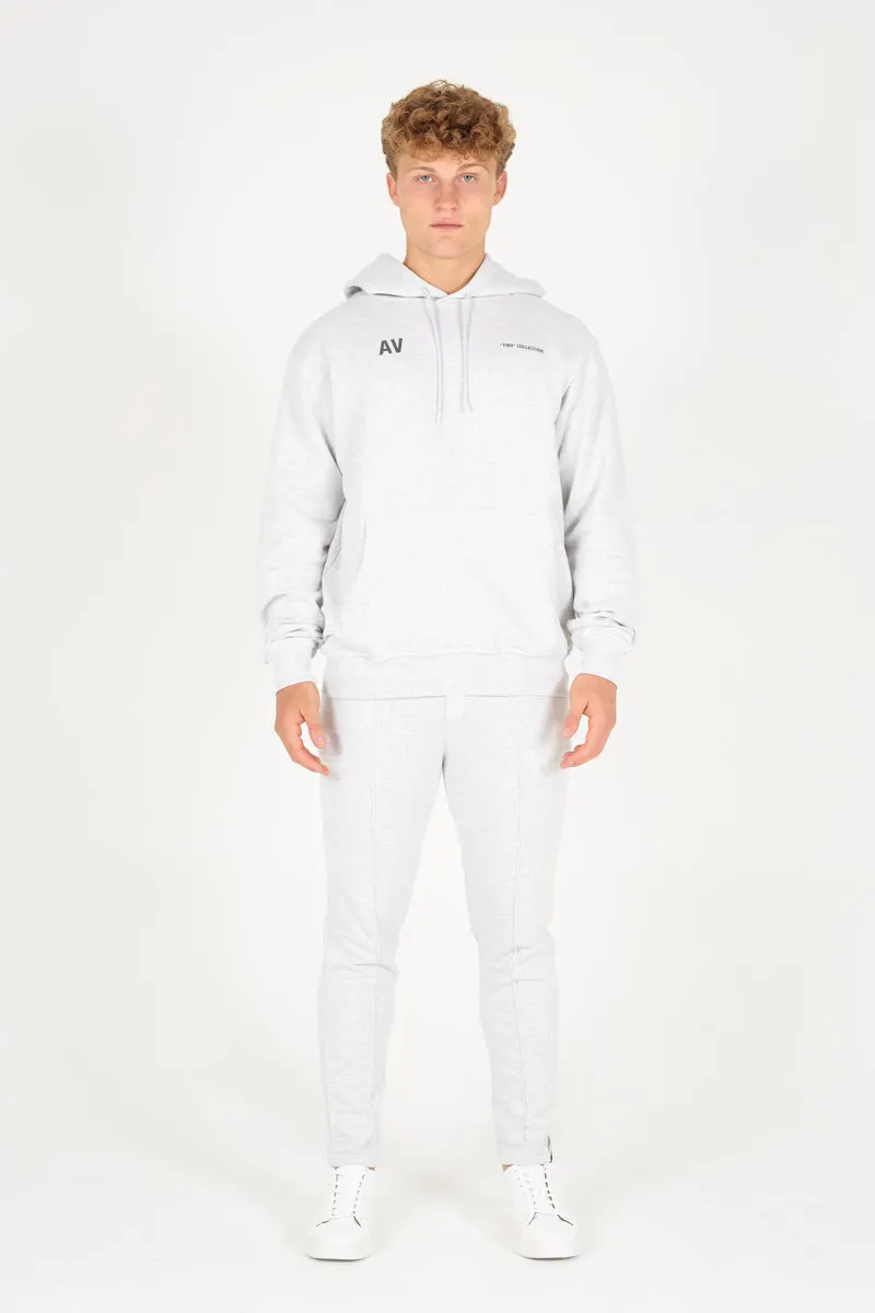 Grey Melange Organic Hoodie