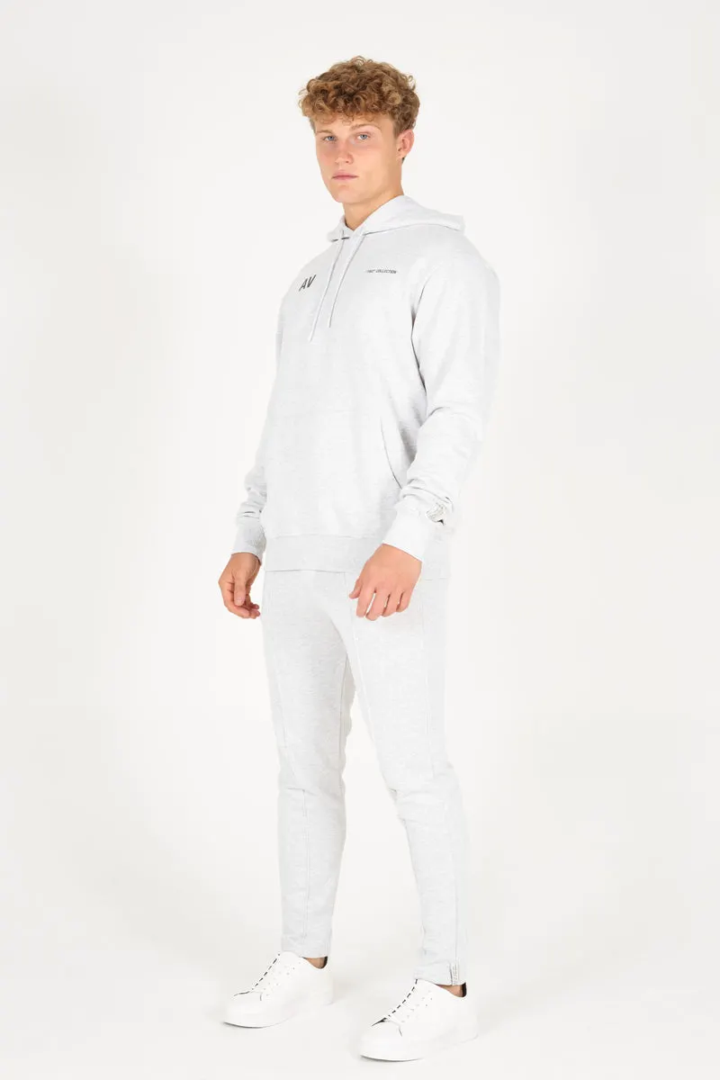 Grey Melange Organic Hoodie