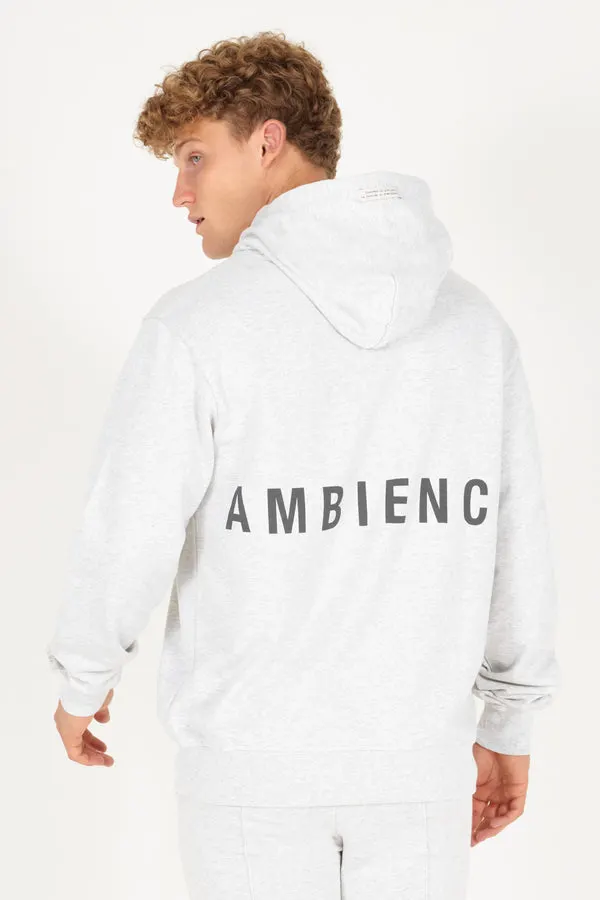 Grey Melange Organic Hoodie