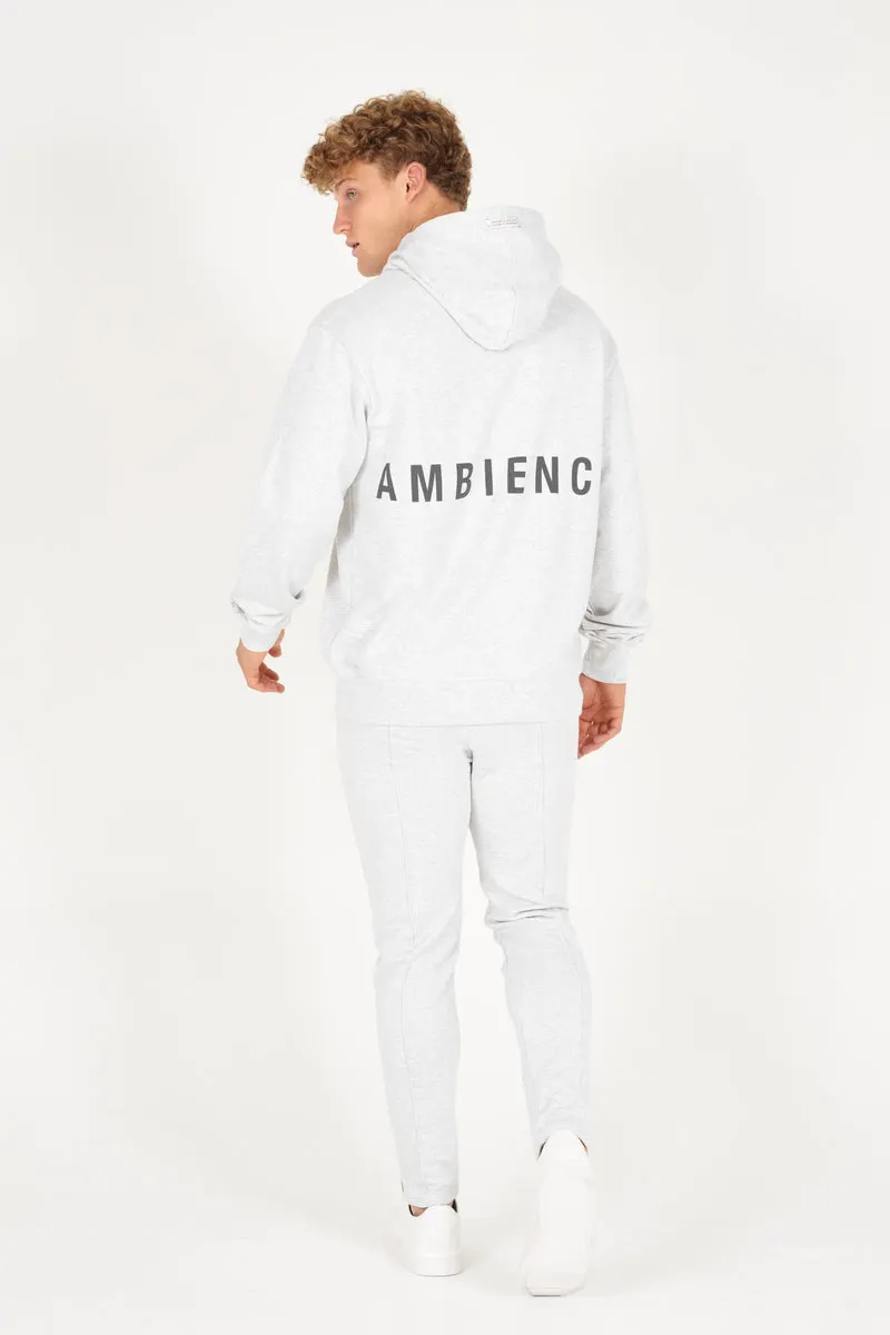 Grey Melange Organic Hoodie