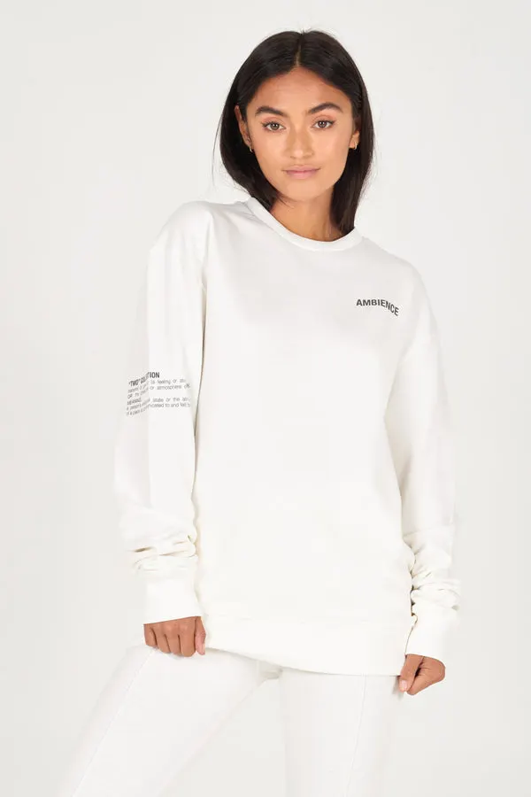 Off-White Organic Sweatshirt