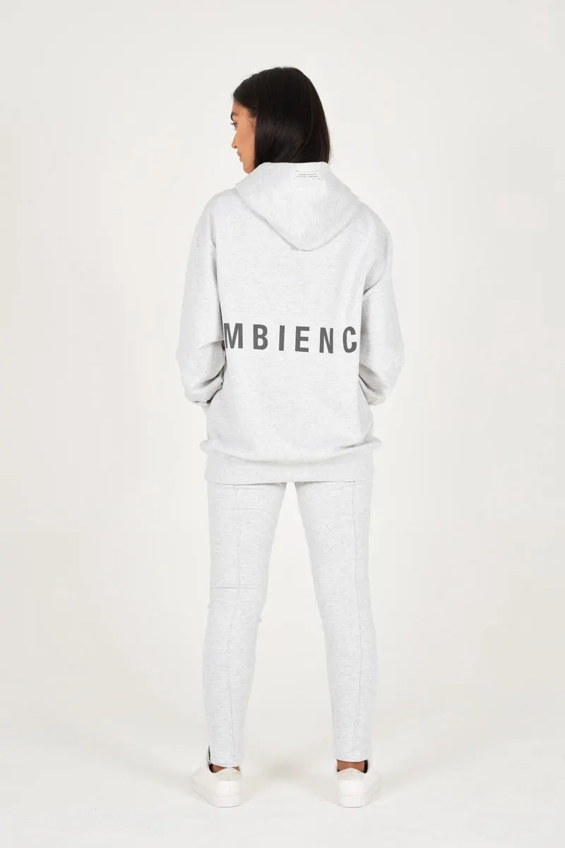Grey Melange Organic Hoodie