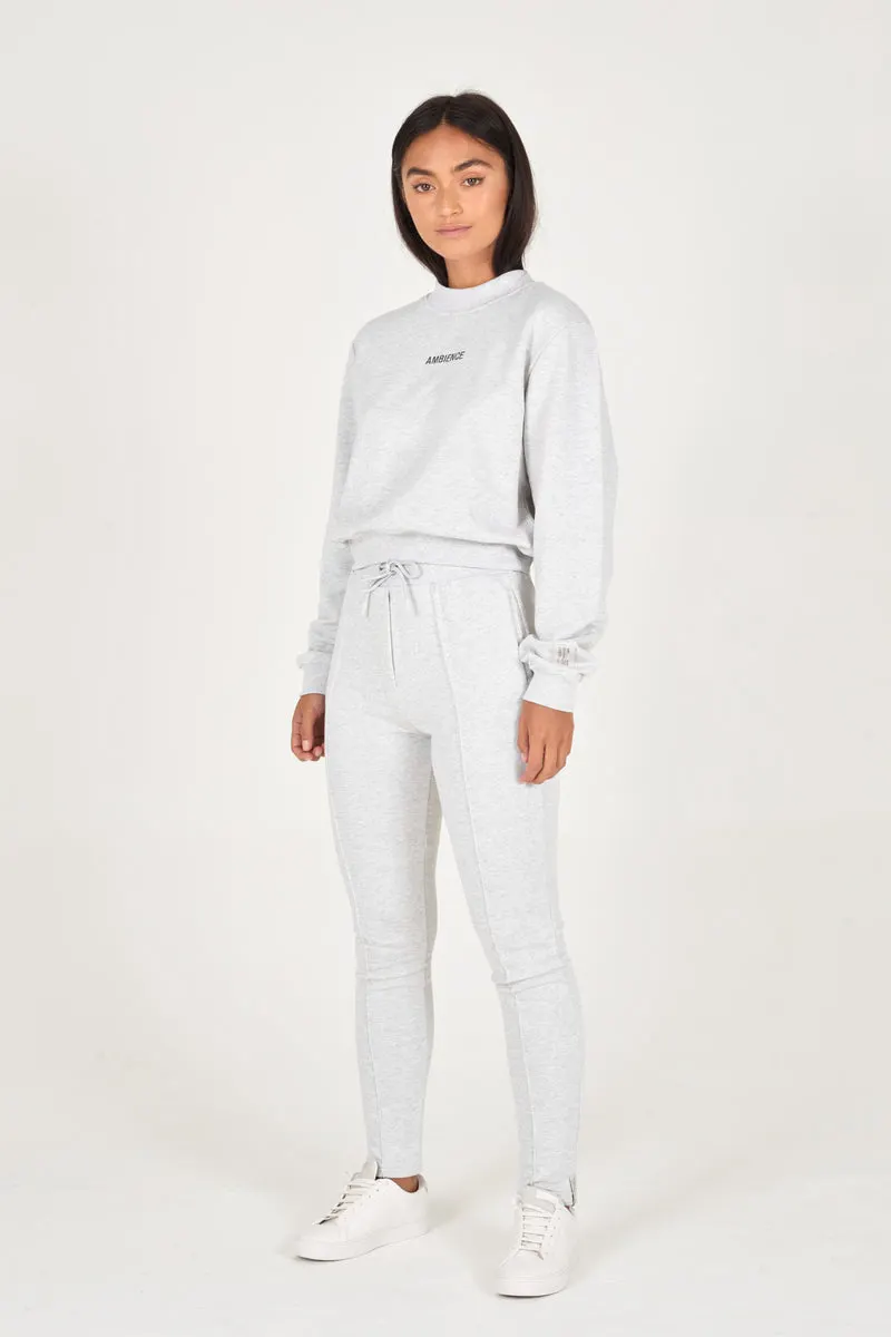 Organic Cropped Sweatshirt
