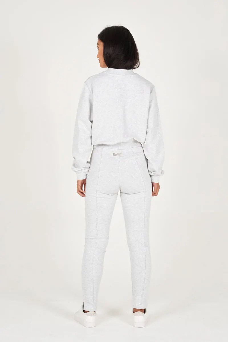 Grey Melange Organic Sweatpants