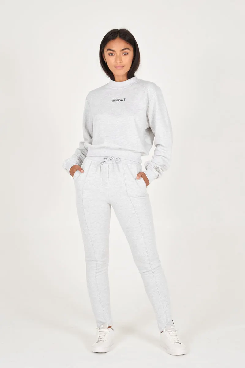 Organic Cropped Sweatshirt