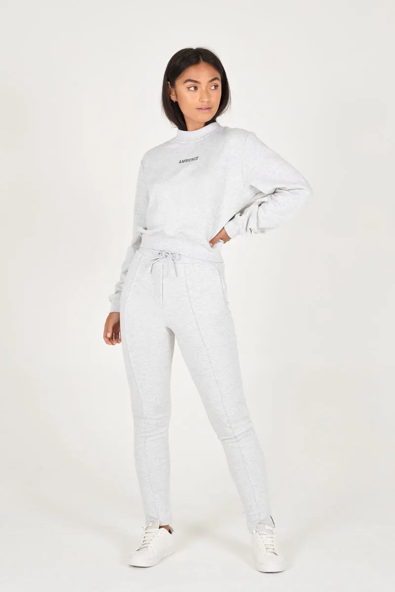 Organic Cropped Sweatshirt
