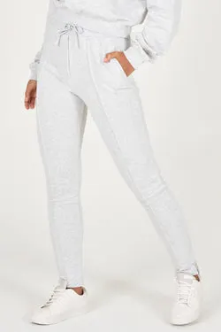 Grey Melange Organic Sweatpants