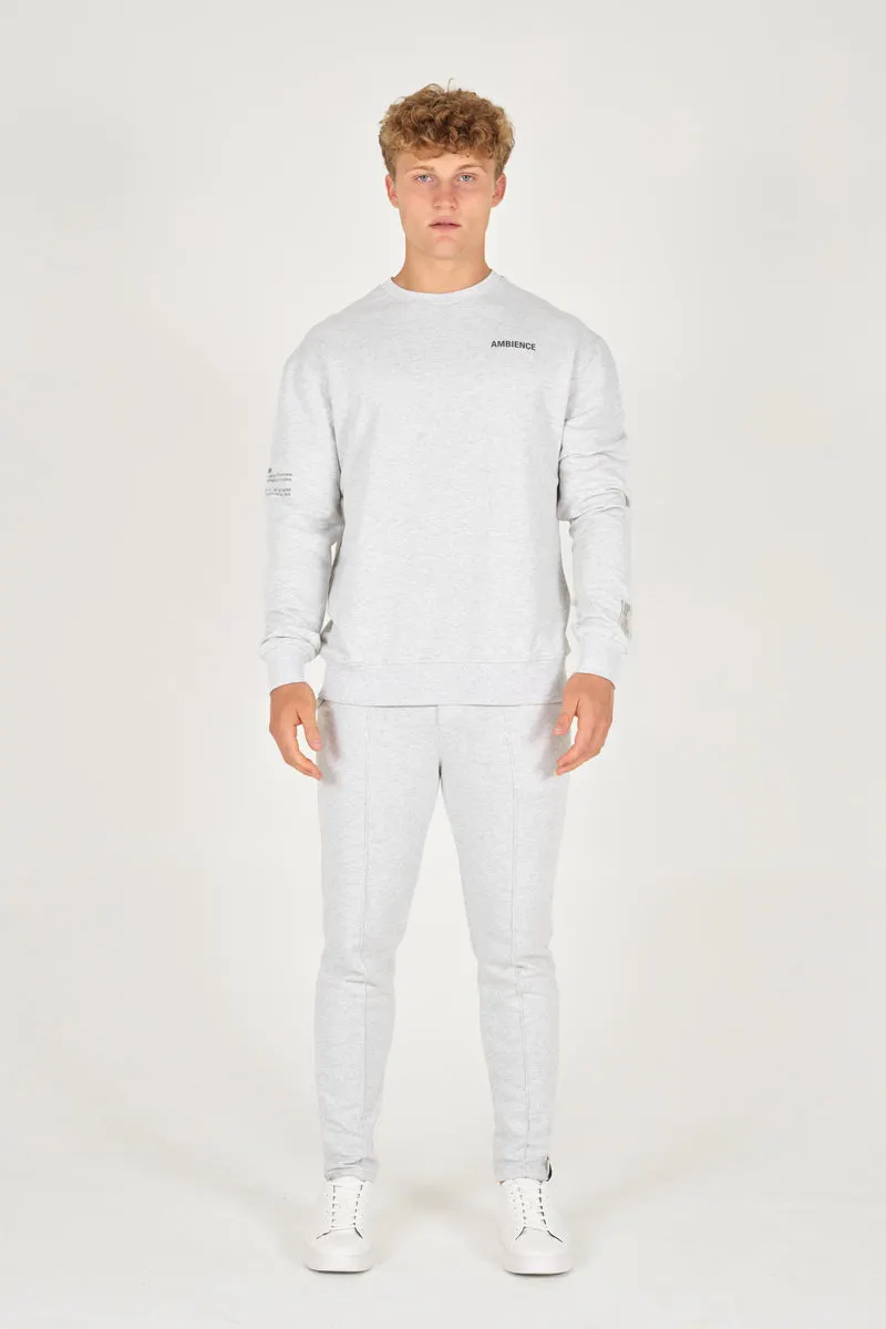 Grey Melange Organic Sweatshirt