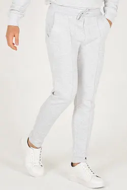 Grey Melange Organic Sweatpants