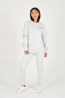 Grey Melange Organic Sweatshirt
