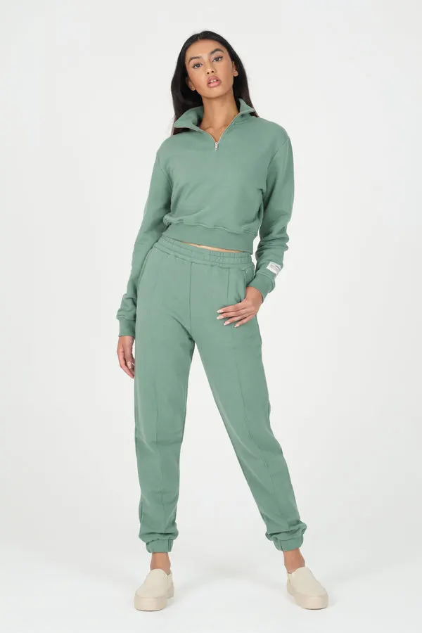 Forest Green Organic Sweatpants