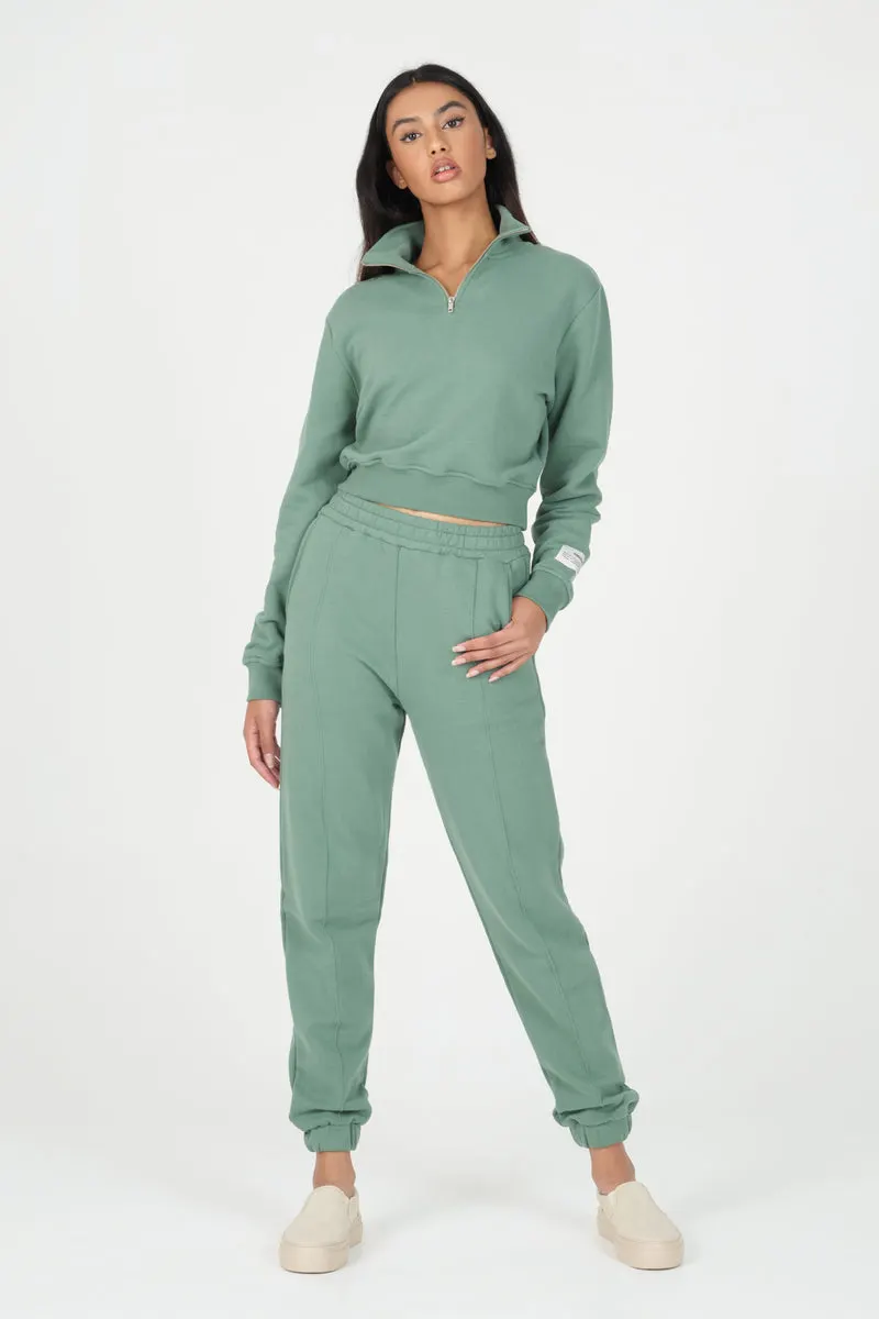 Forest Green Organic Sweatpants
