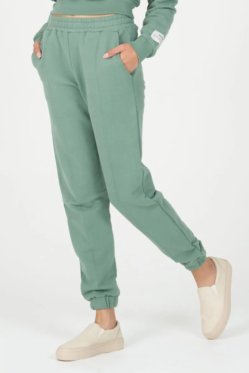 Forest Green Organic Sweatpants