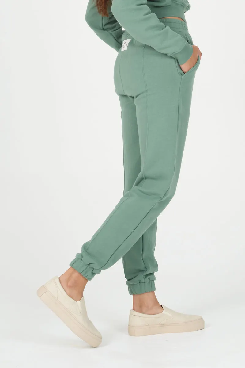 Forest Green Organic Sweatpants