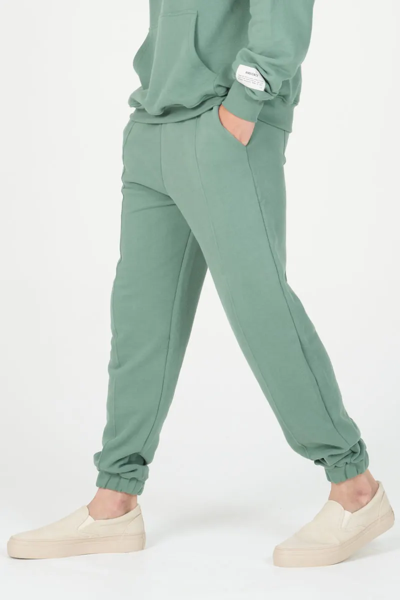 Forest Green Organic Sweatpants