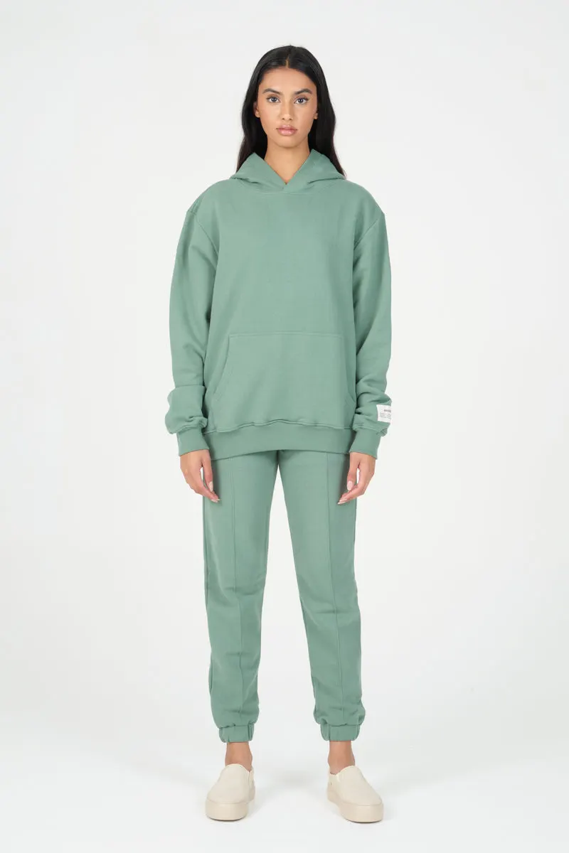 Forest Green Organic Hoodie