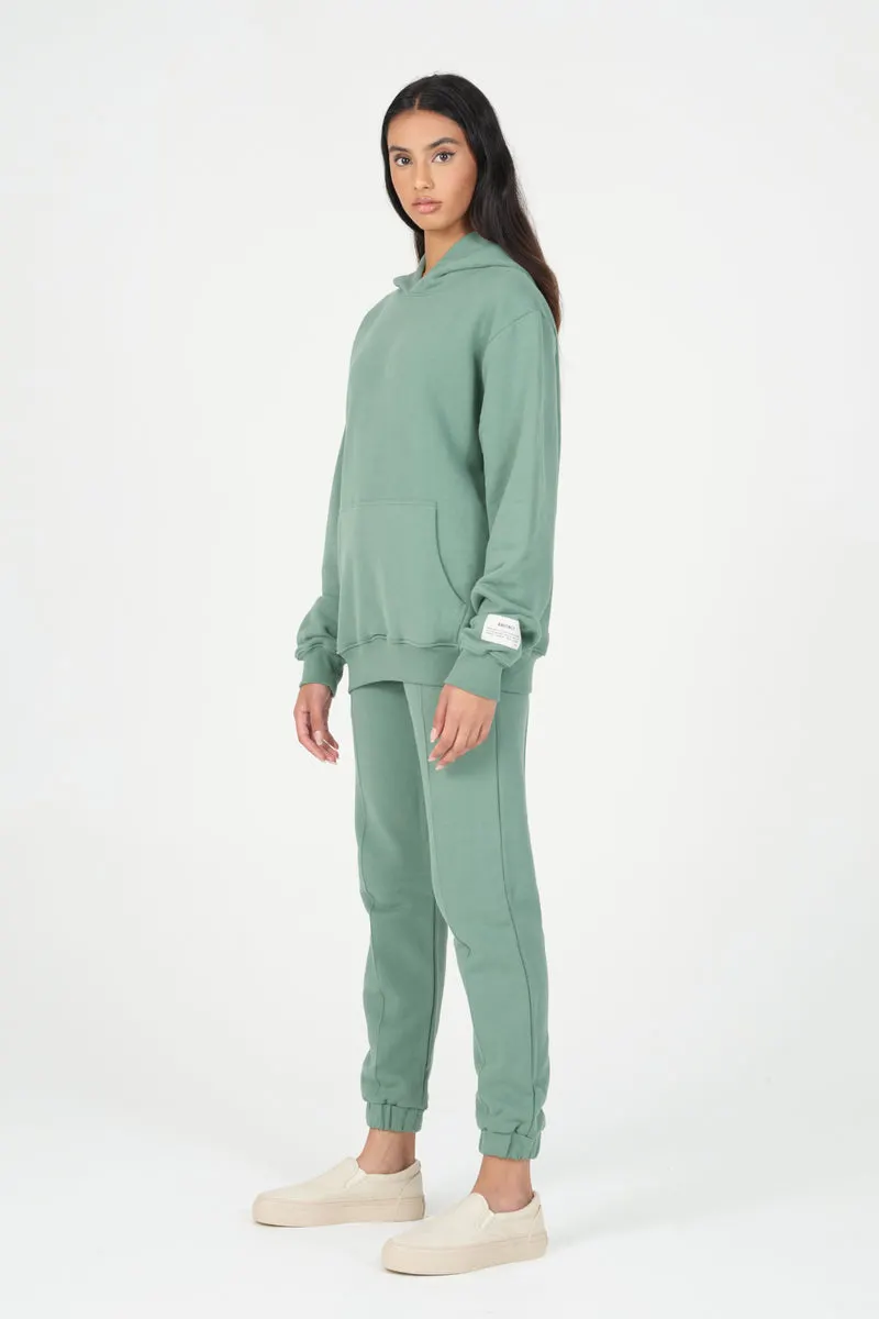 Forest Green Organic Hoodie