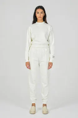 Off-White Organic Cropped Sweatshirt