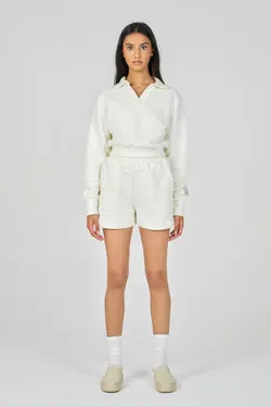 Off-White Organic Open Collar Sweatshirt