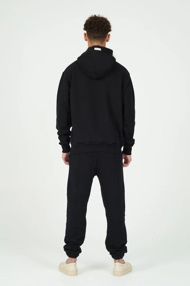 Black Organic Hoodie
