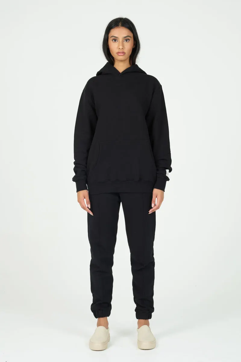 Black Organic Hoodie