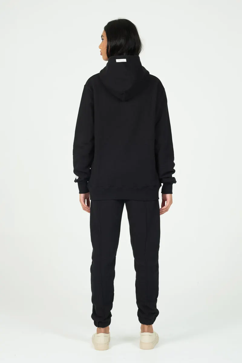 Black Organic Hoodie