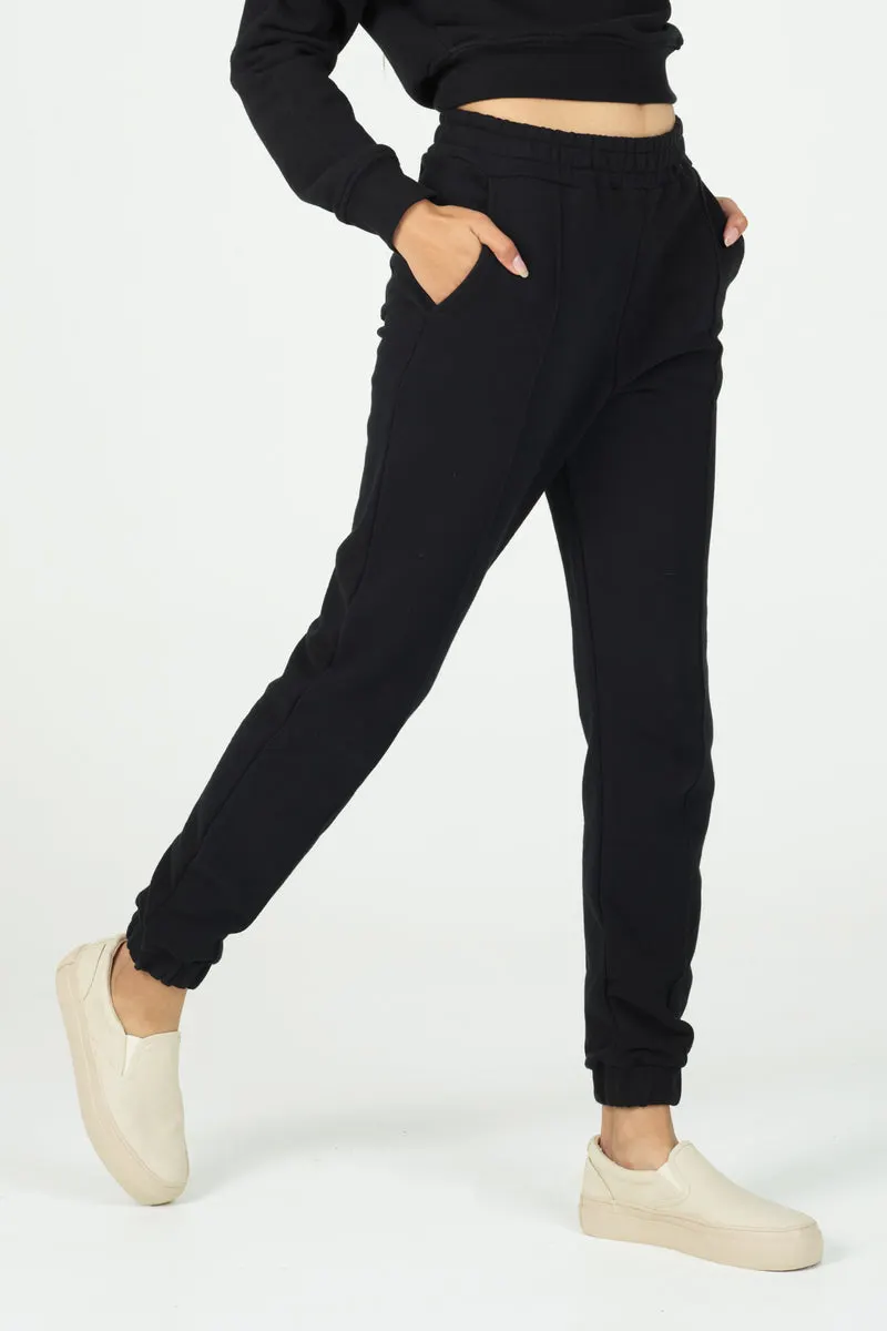 Black Organic Sweatpants