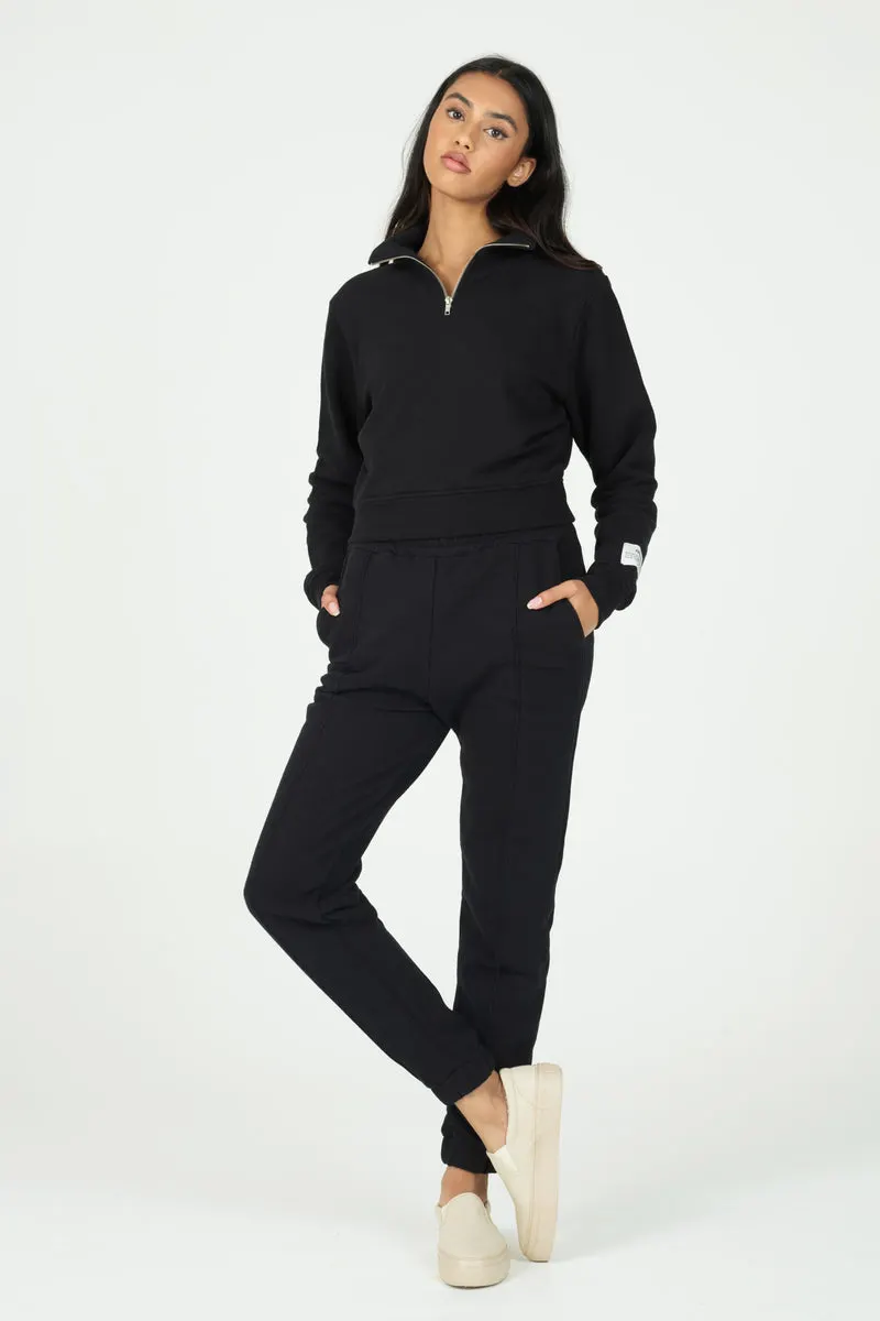 Black Organic Sweatpants