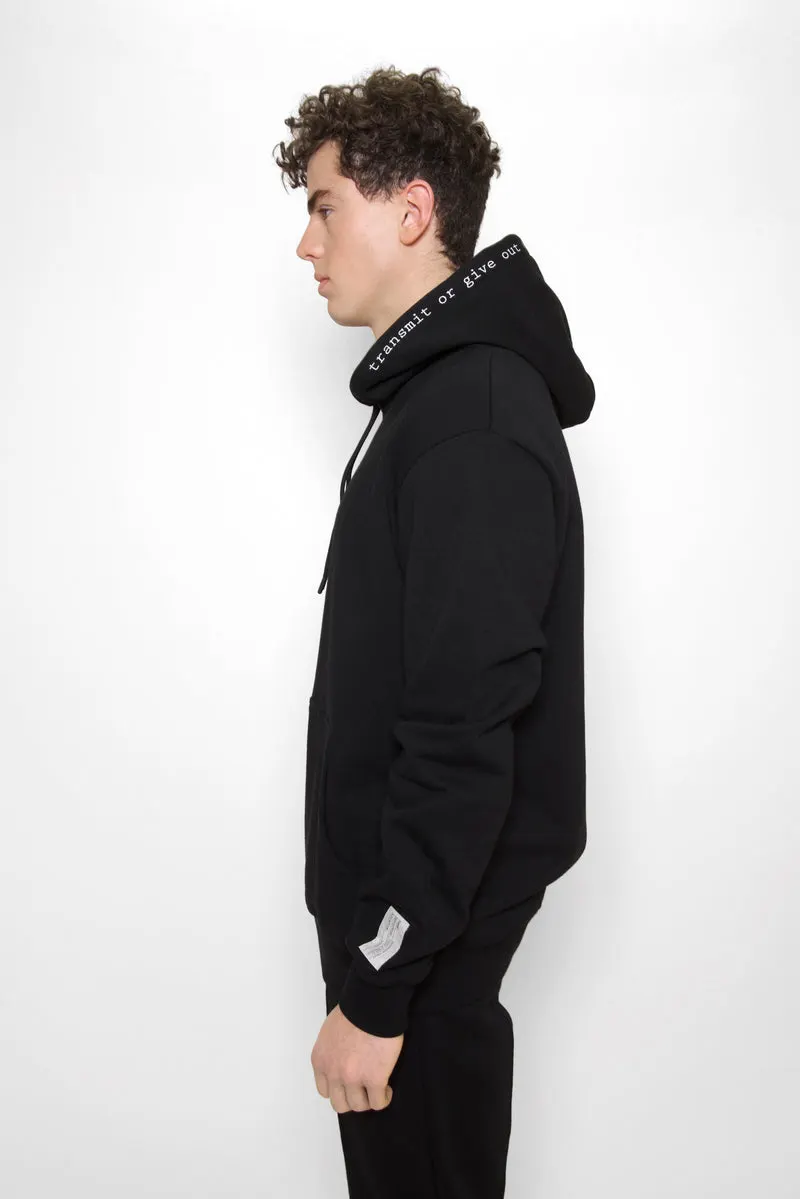 Black 'Definition' Classic Hoodie