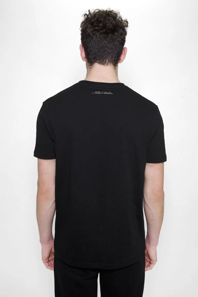 Black 'Reverse Definition' Classic Tee