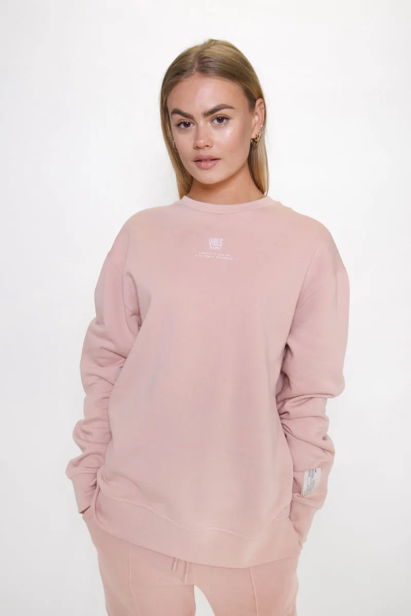 Pastel Rose Classic Sweatshirt