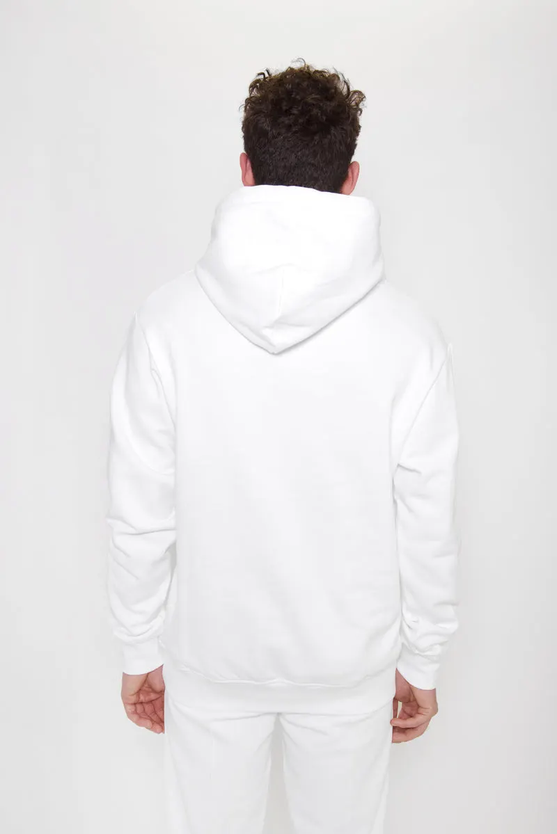 White Classic Hoodie