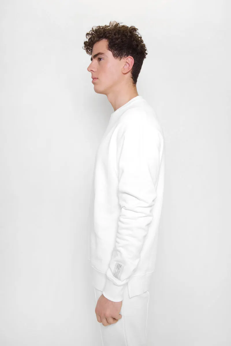 White Classic Sweatshirt