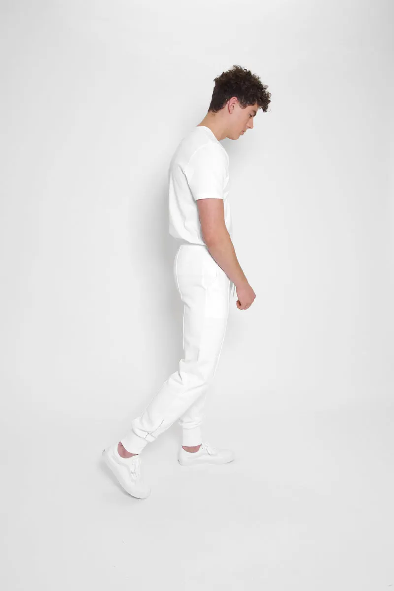 White Classic Sweatpants