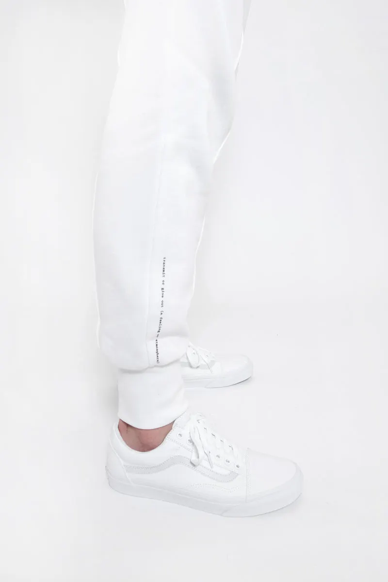 White Classic Sweatpants